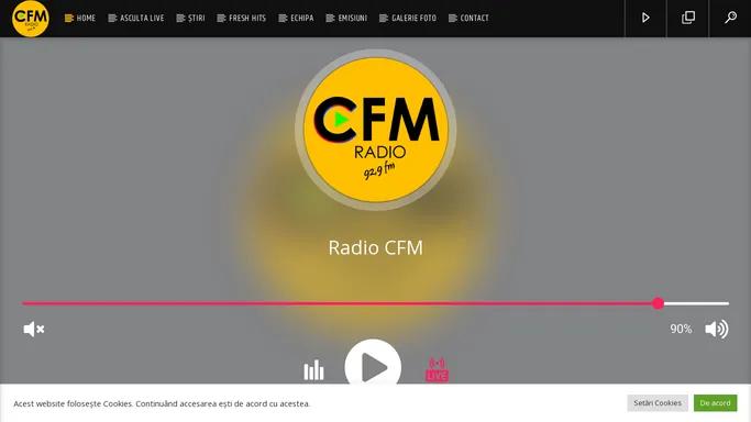 Radio CFM Constanta - PROUD TO BE DIFFERENT CFM