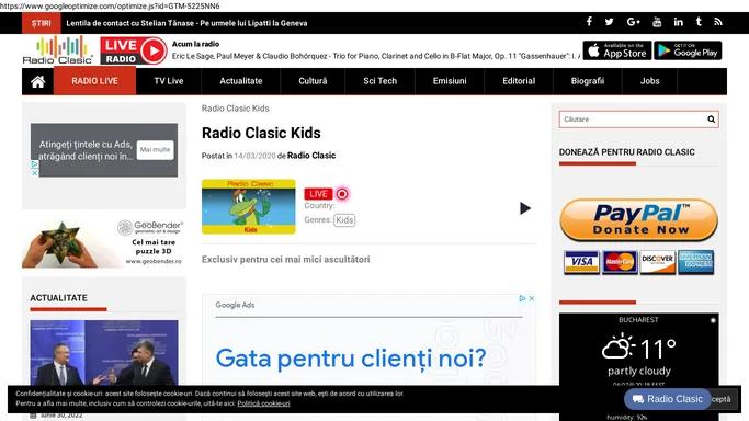 Radio Clasic Kids - Radio Clasic