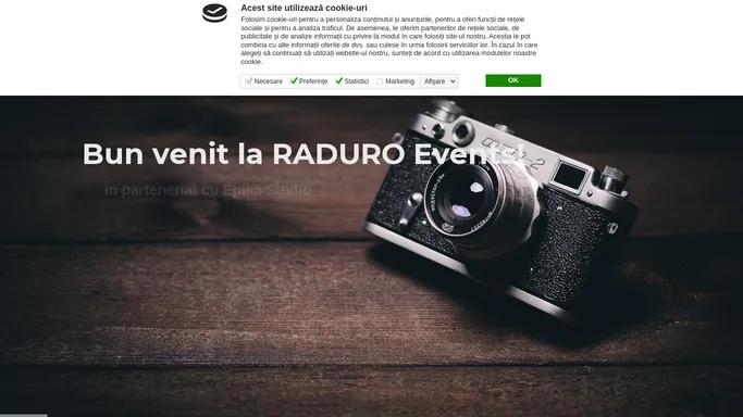 RaduroEvents – Evenimente by Raduro