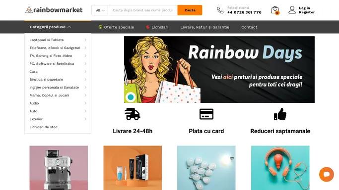 RainbowMarket - Cumparaturi online cu zambetul pe buze