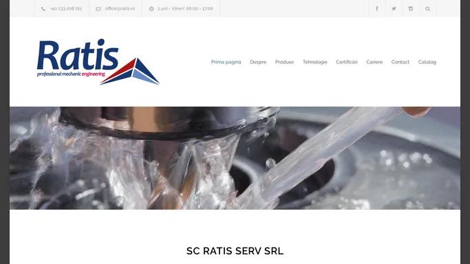 RATIS SERV SRL – Construction Renovation Theme