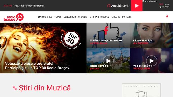 Radio Brasov | Asculta live sau pe frecventa 87.8 fm