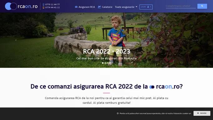 RCA 2022 - 2023 | cel mai bun site de asigurari