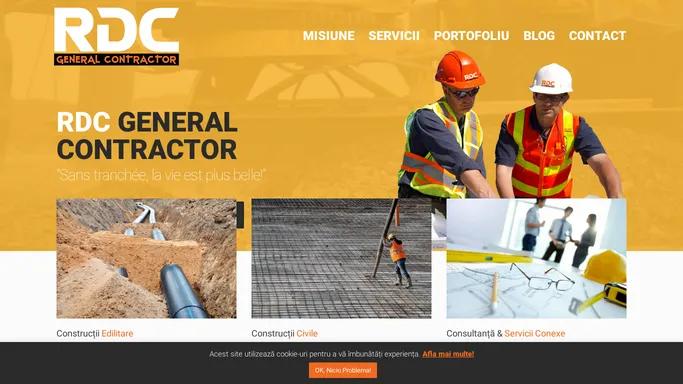 RDC General Contractor – Construim impreuna!