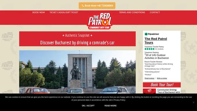Bucharest Communist City Tour with vintage cars - RedPatrol.ro