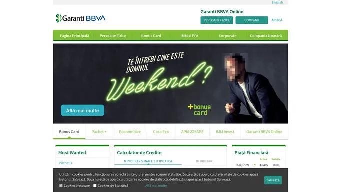 Homepage | Garanti BBVA