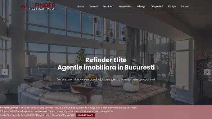 Agentie imobiliara Bucuresti - Refinder Imobiliare