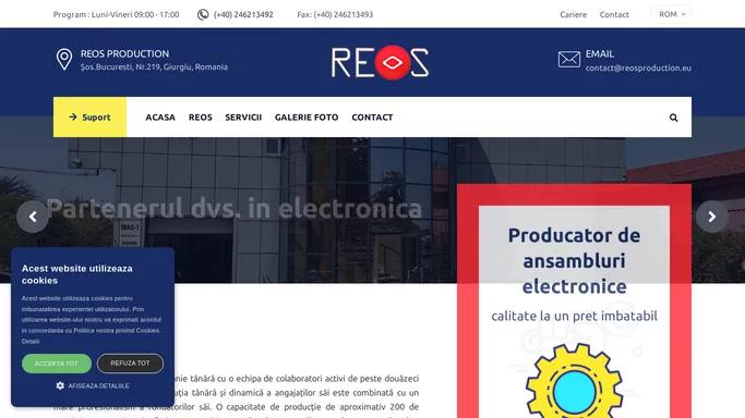 Reos Production - Partenerul dvs. in electronica