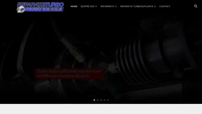 REPARATIE TURBO - REPARATII TURBO SERV CHITILA | Reparatii turbine auto Bucuresti | Vanzare de turbosuflante | Garantie