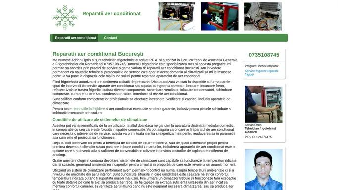 Reparatii aer conditionat Bucuresti | Service aparate aer conditionat