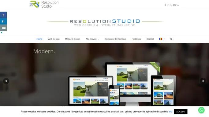 Firma Web Design - Targu Mures - Resolution Studio