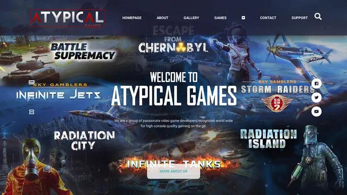 Atypical Games - The premier makers of mobile flight games : Atypical Games