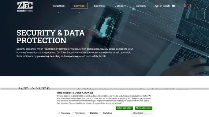 Security & Data Protection | Zitec Services