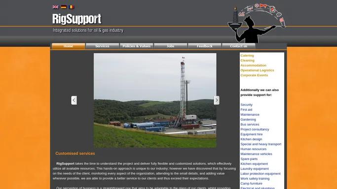 RigSupport.ro - Integrated solutions for oil & gas industry