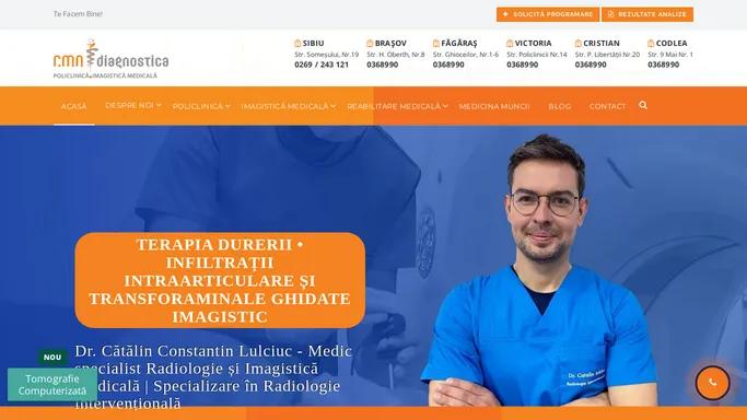 RMN Diagnostica – Clinica medicala Brasov | Sibiu | Fagaras | Victoria