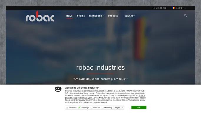 Home - Robac Industries