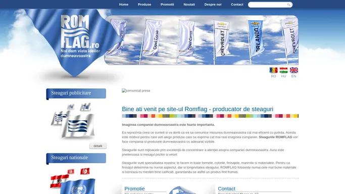 Bine ati venit pe site-ul Romflag - producator de steaguri, RomFlag
