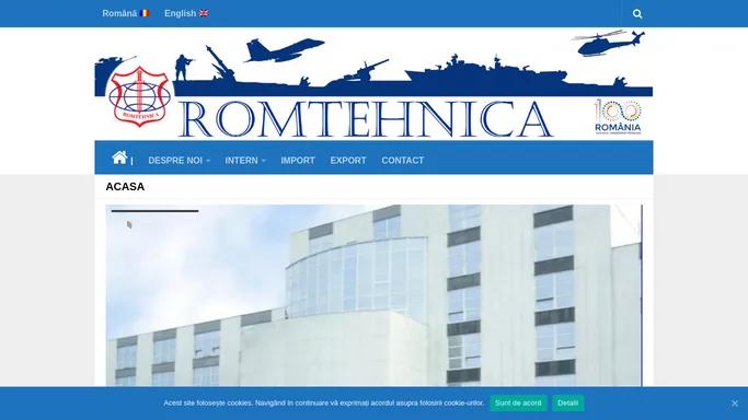 ROMTEHNICA – Companie nationala in domeniul apararii – | Companie nationala de renume in domeniul apararii