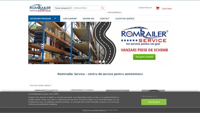Romtrailer Service - service autorizat Schmitz Cargobull