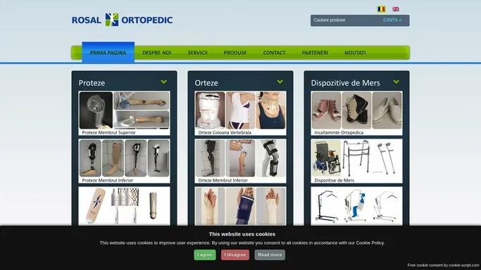 Rosal Ortopedic | proteze, orteze, incaltaminte ortopedica si dispozitive pentru mers