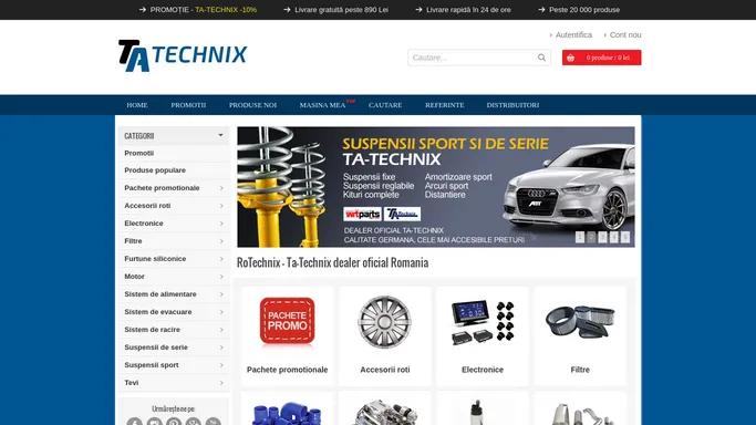 RoTechnix - Ta-Technix dealer oficial Romania - Magazin Online Tuning Auto