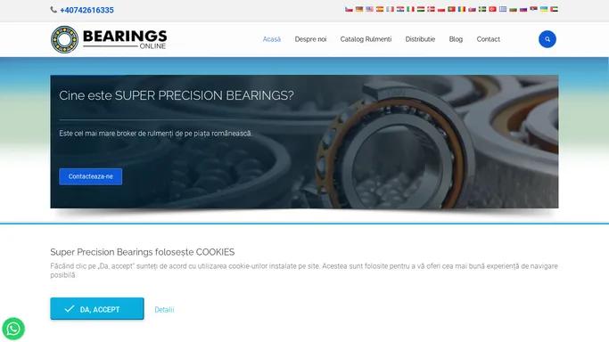 Cel mai mare distribuitor de rulmenti - Super Precision Bearings