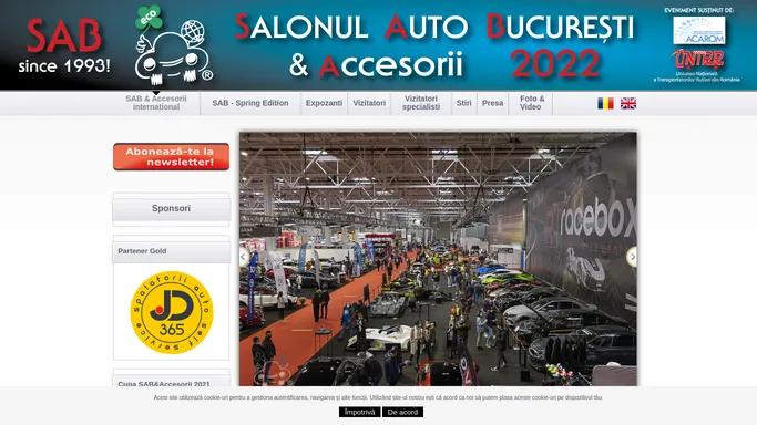 Salonul Auto Bucuresti & Accesorii, Romexpo, 2021 | www.sab.ro