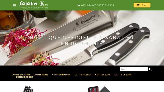 Magazin oficial pentru cutite Sabatier (Franta) - Sabatier K