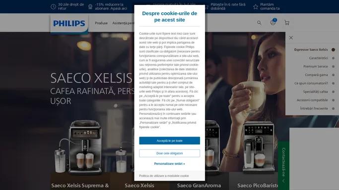 Espressoare automate Saeco | Philips