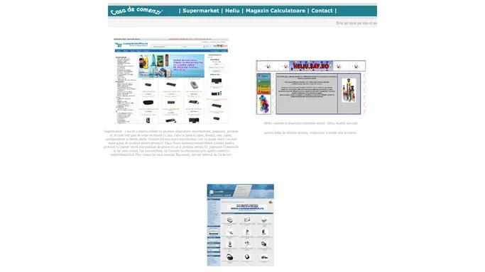 Cumparaturi Online - Supermarket (casa de comenzi) online, magazine virtuale de lenjerie intima, cosmetice si parfumuri