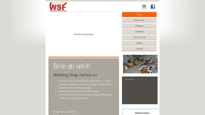 Webbing Slings Factory SRL