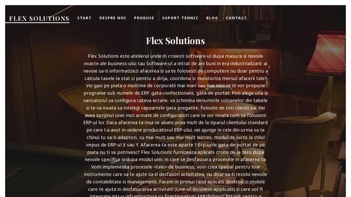 Start - Flex Solutions