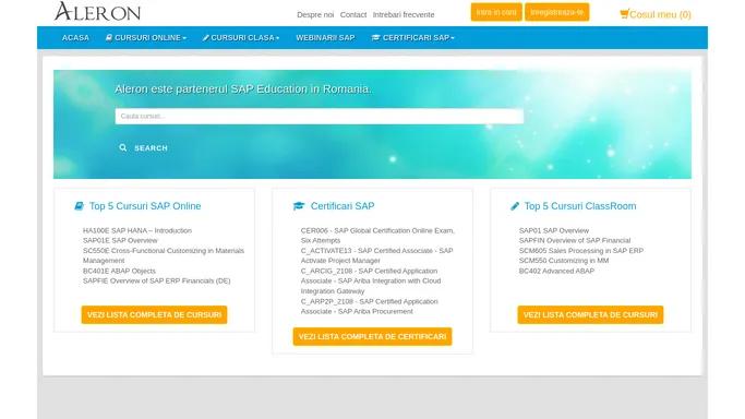 Home Page | Cursuri SAP online, class-based si certificari SAP – SapEducation.ro