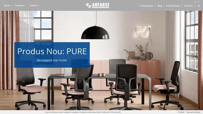 Scaune de birou ergonomice si conferinta Antares International Antares