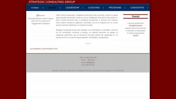 Strategic Consulting Group