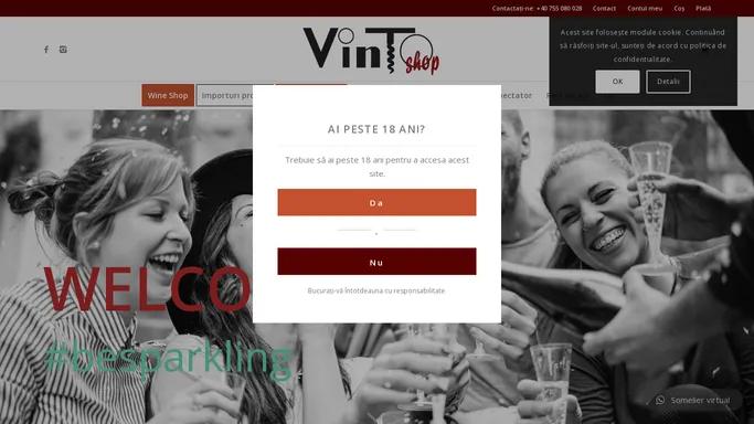 Vinto Shop – Magazin online specializat in vinuri si accesori pentru vin