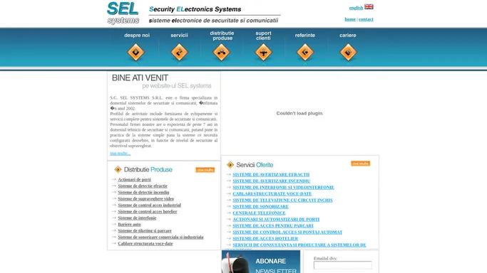 Sel Systems - Sisteme electronice de securitate si comunicatii | Security ELectronic Systems