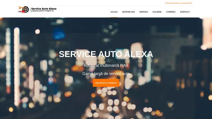 Service Auto Alexa | Service Auto Bacau - piese auto bacau