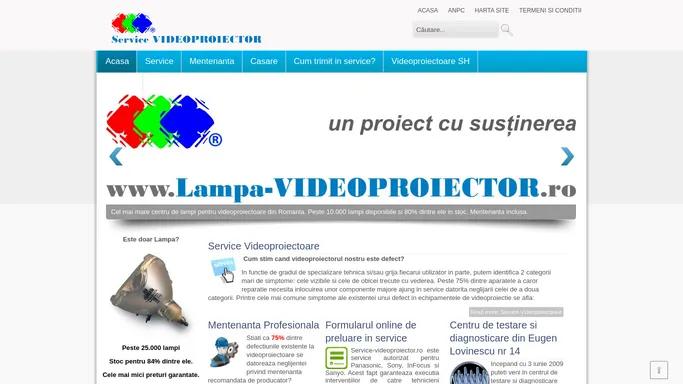 Service-Videoproiector.ro - Acasa