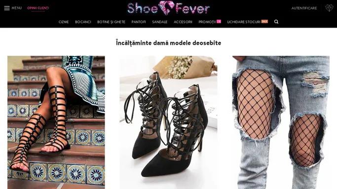 Incaltaminte dama modele deosebite - Online Shop - ShoeFever