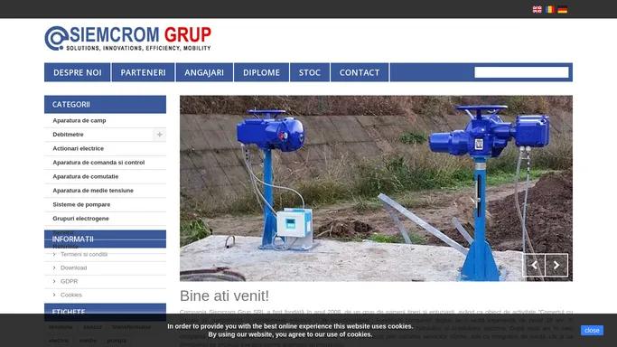 Siemcrom Grup - Echipamente pentru automatizari industriale - SIEMCROM