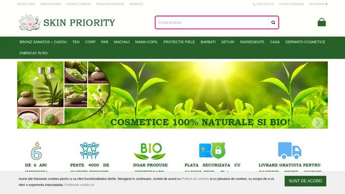 Skin Priority - Natural. Organic.You!