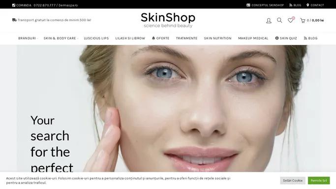 SkinShop.ro – Comanda produse premium online