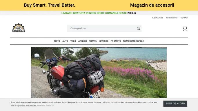 SmallGear- Magazin online de accesorii moto, auto, biciclete, calatorii