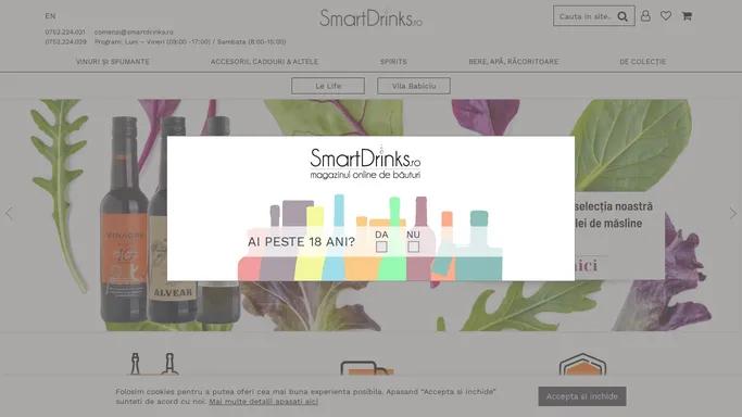 SmartDrinks.ro - Magazin online de bauturi