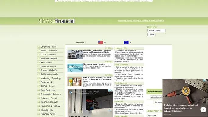 SMARTfinancial - ziar financiar exclusiv electronic