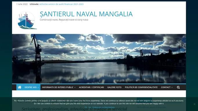 SANTIERUL NAVAL MANGALIA - Constructii si reparatii corp nave