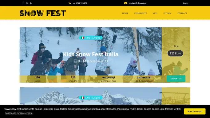 Snow Fest - LES 2 ALPES, Ski Franta