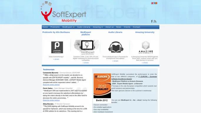 Softexpert Mobility - SFA solutions, CRM solutions, mobile applications