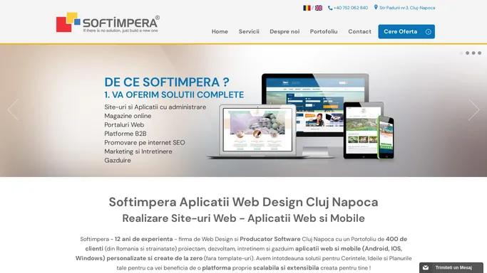 Softimpera - Aplicatii Web Design Cluj - Realizare Site-uri Web - Creare Pagini Web Romania